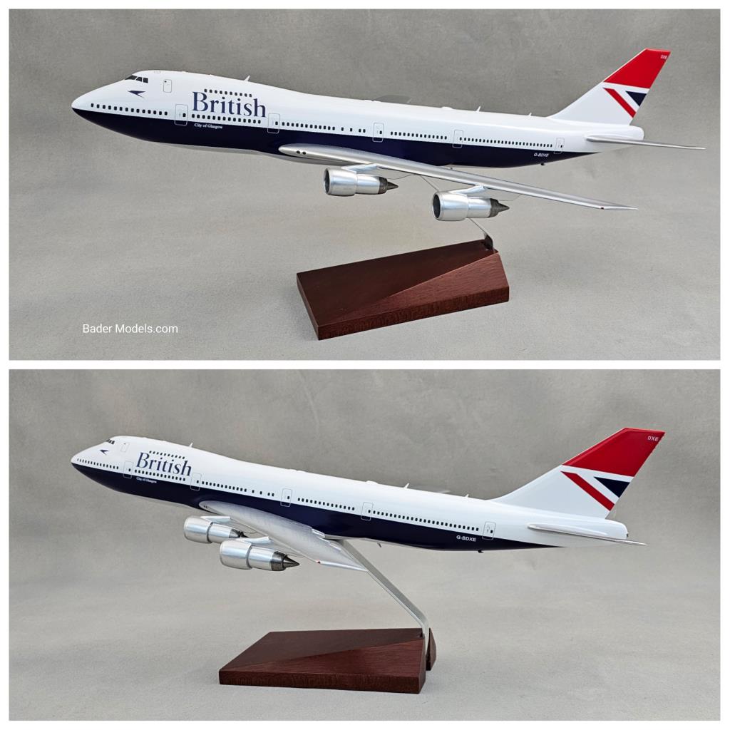 British Airways - B747-200 - (1:100)